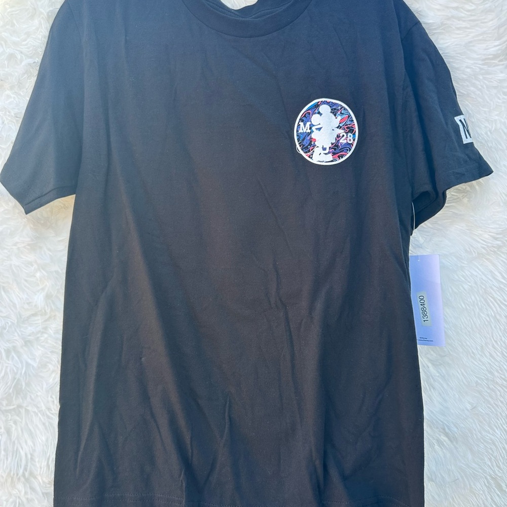 New kids Disney Neff Mickey Mouse Black Graphic T-Shirt